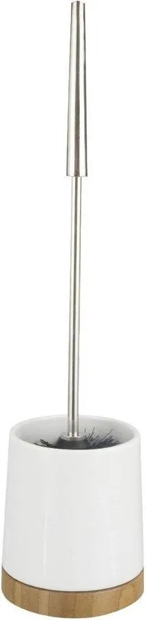 Wc Kefe Fehér Bambusz Kerámia fém fogantyú 44X11 CM Wenko