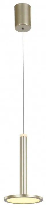 ITALUX MD17033012-1A-G OLIVER Modern Led Függesztett Lámpa Arany LED IP20
