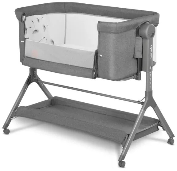 Lionelo - 3 az 1-ben LEONIE PLUS gyerekágy, szürke