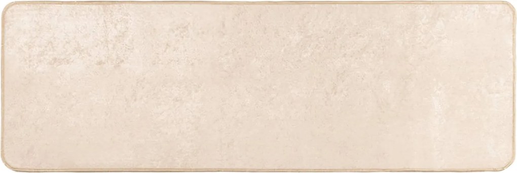 vidaXL Szőnyeg Nyomtatás Krém 100 x 50 cm Poliészter és PVC
