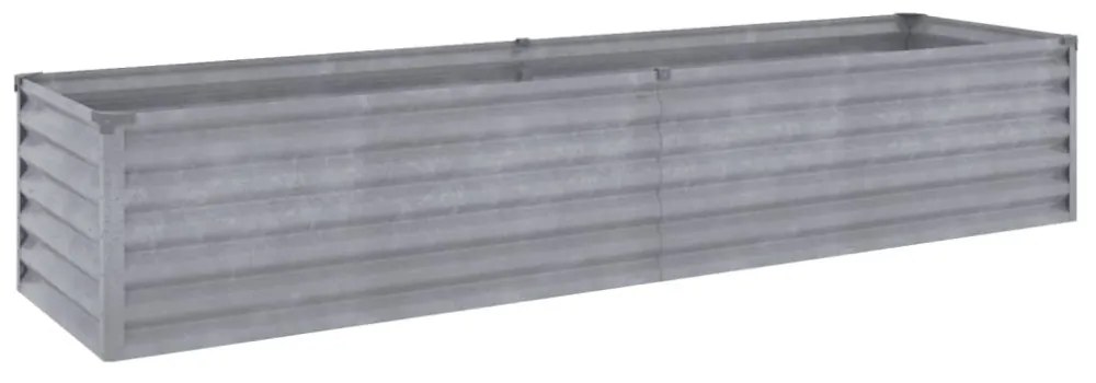 Corten acél kerti magaságyás 194 x 50 x 36 cm