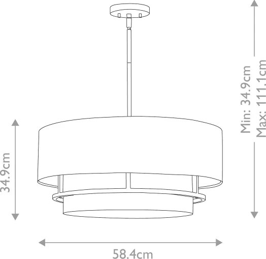 Hinkley HK-GRAHAM-L-PN - Felületre szerelhető GRAHAM csillár 4xE14/40W/230V, fényes króm