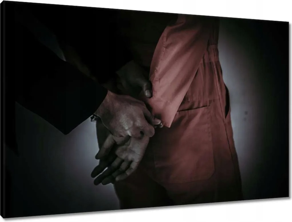 Vászonkép 90x60 Bűnözés börtön