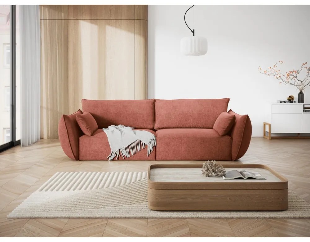 Piros kanapé 208 cm Vanda – Mazzini Sofas