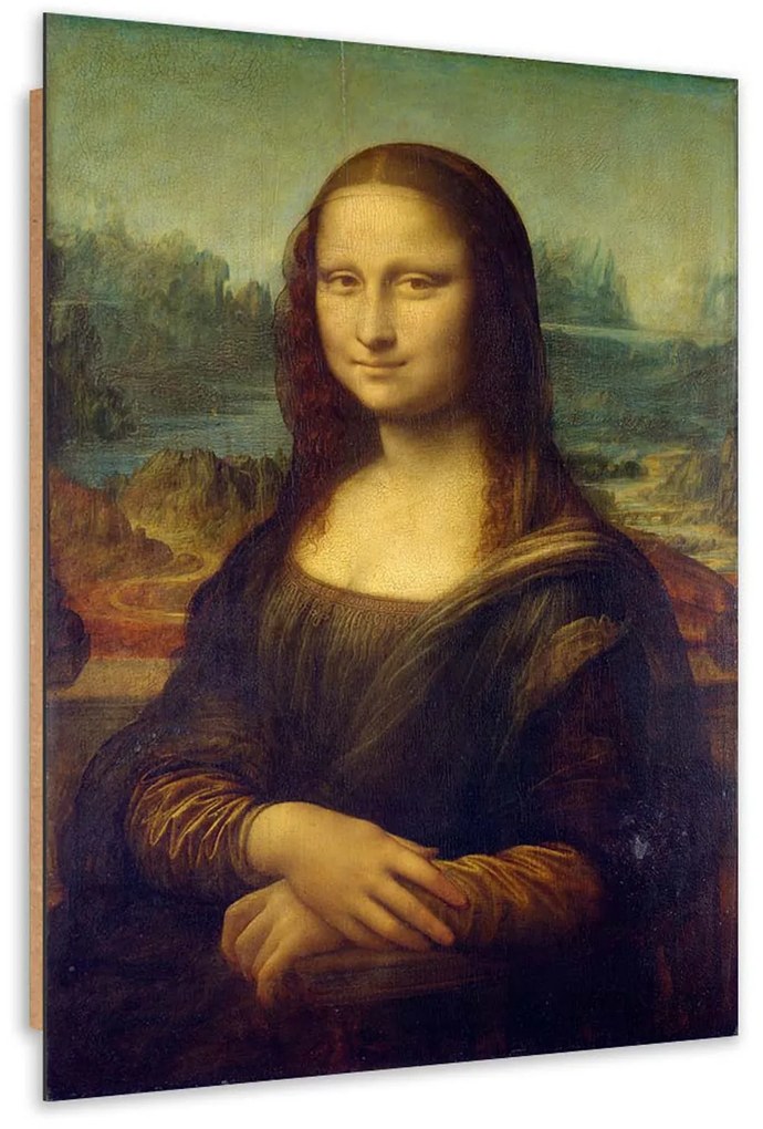 Gario Vászonkép Mona lisa - Leonardo da Vinci, reprodukció Méret: 40 x 60 cm, Kivitelezés: Vászonkép