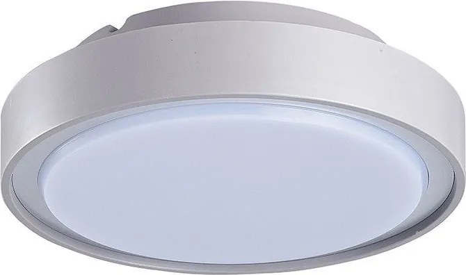 NOVOLUX 521A-L0213B-03 ALEIS Modern Kültéri Mennyezeti Lámpa Fehér, Szürke LED IP65