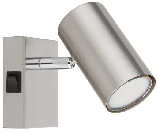 Globo 57911-1 - Fali spotlámpa ROBBY 1xGU10/25W/230V matt króm
