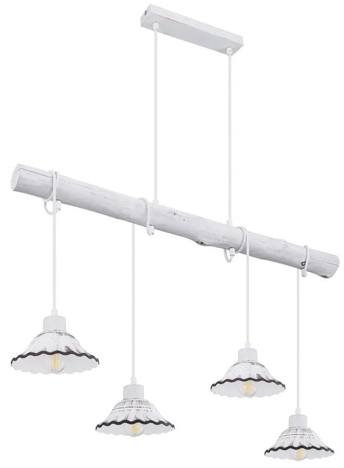 Globo 54050-4H - Csillár zsinóron JOWITA 4xE27/40W/230V