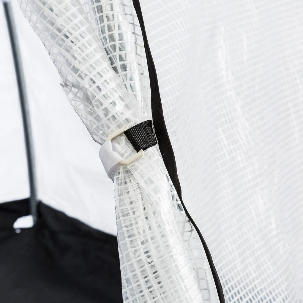 Greenshelter M fóliasátor, teleltető sátor, 240x200cm, acél csövek Ø25mm, PVC