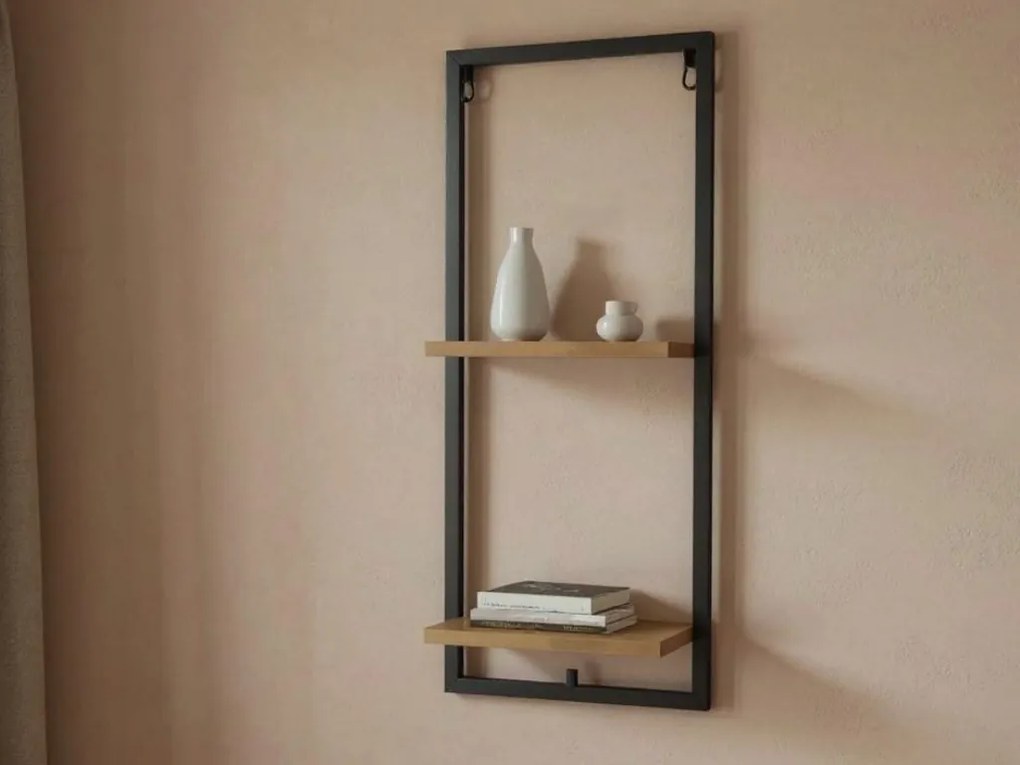 Fém fali polc TANDOR 20x55 cm