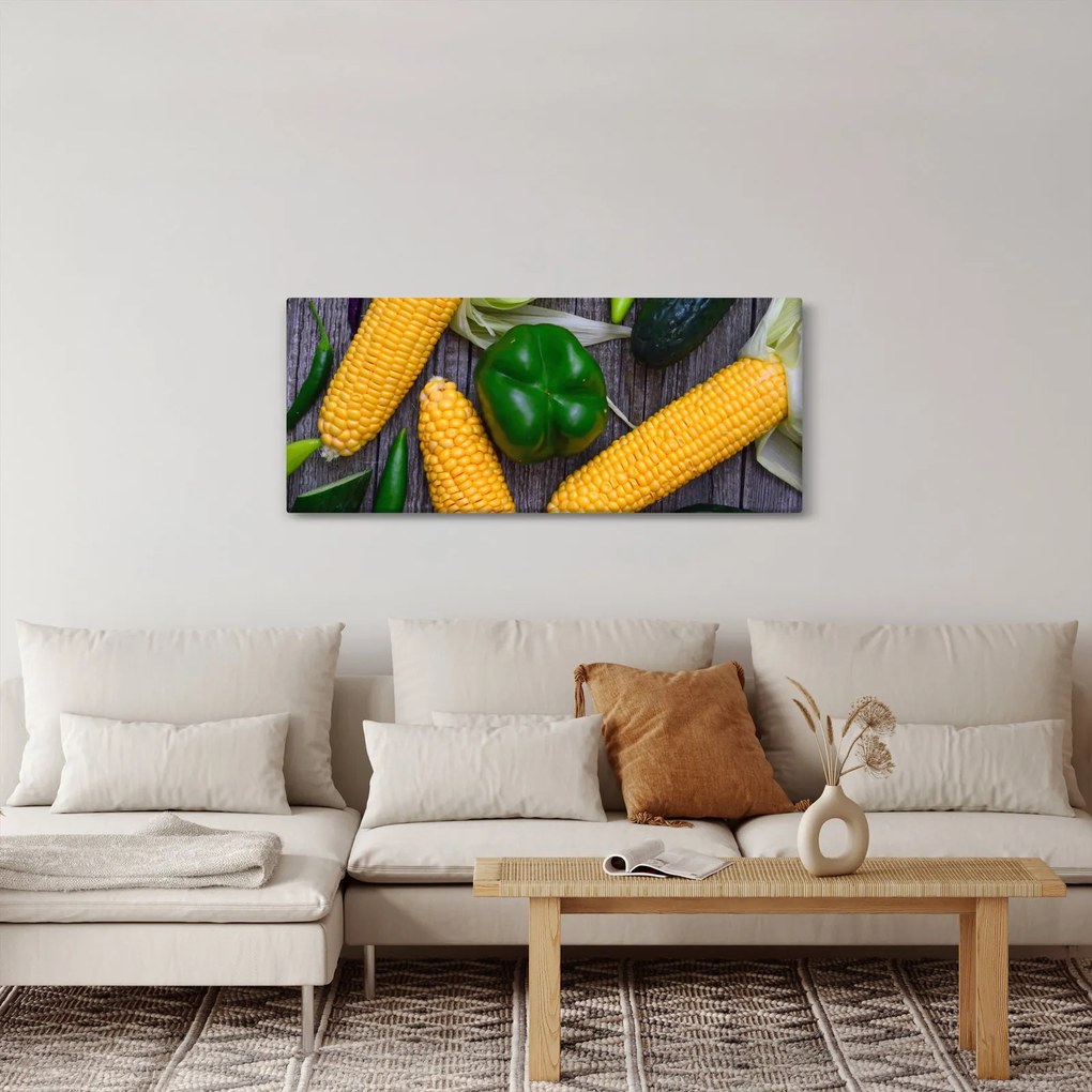 Zöldség képe (120x50 cm)