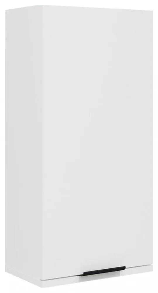 fehér fali fürdőszobaszekrény 32x20x67 cm