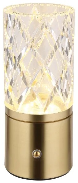 Globo 21010M - LED Dimmelhető asztali lámpa LUNKI LED/2,5W/3,7V