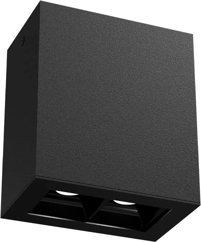 ANTIGO 1034 A-GLARE Kocka Mennyezeti Lámpa Fekete LED IP20