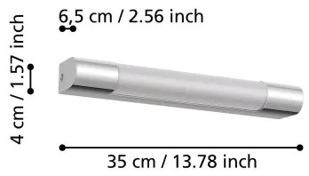 Eglo 98442 - LED Fürdőszobai tükörmegvilágító TRAGACETE LED/8W/230V IP44