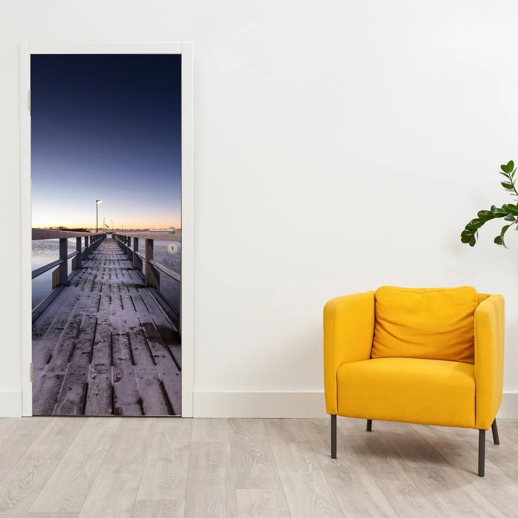 Fotótapéta ajtóra - A mólón (95x205cm)