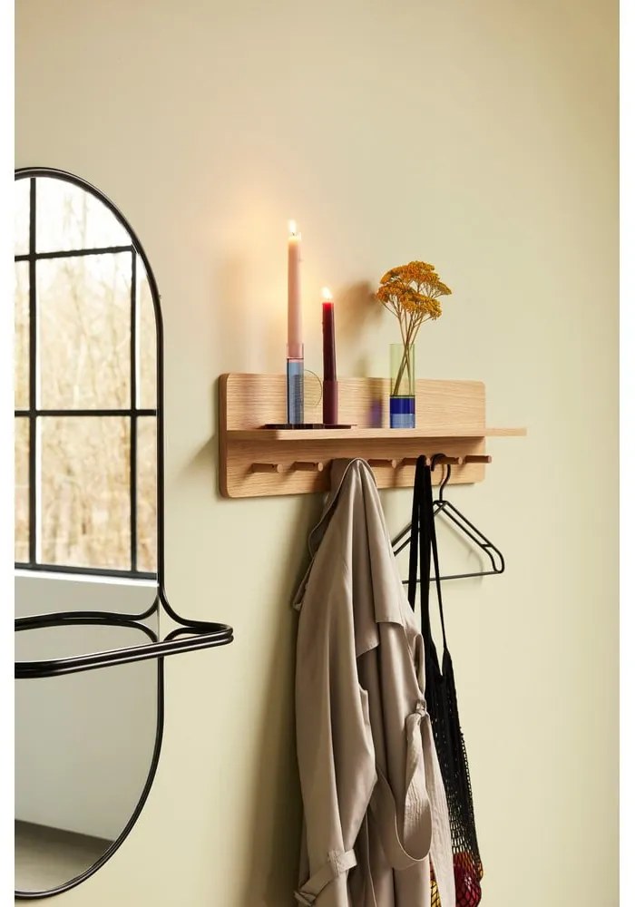 Fali tükör polccal 21x102 cm Carry – Hübsch