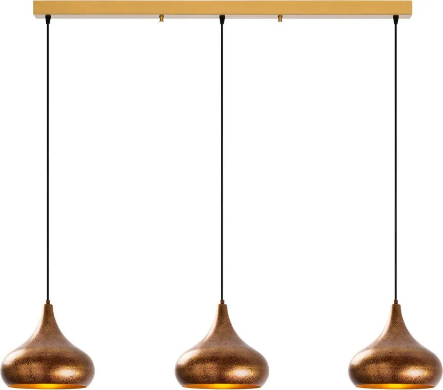 Muba függőlámpa x3, vintage