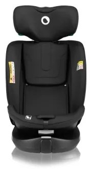 Lionelo NAVY i-Size 40-150 cm forgatható autósülés alapzattal, fekete
