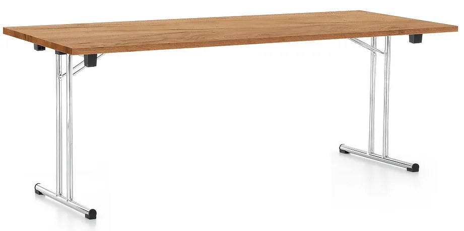 Összecsukható asztal 200 x 80 cm, craft tölgy
