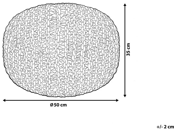 Taburett 50x35 cm Conover (fekete). 1011256