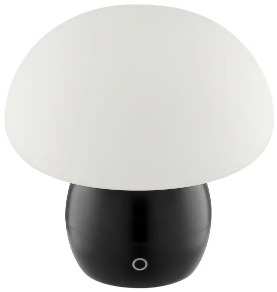 Brilliant - DUPIS LED/2W/5V 2700K dimmelhető, újratölthető asztali lámpa, fekete