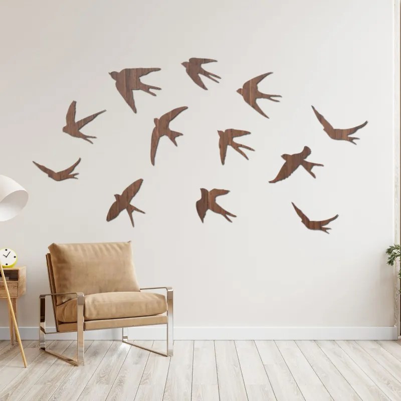 Repülő madarak fa dekorációi - FLOCK