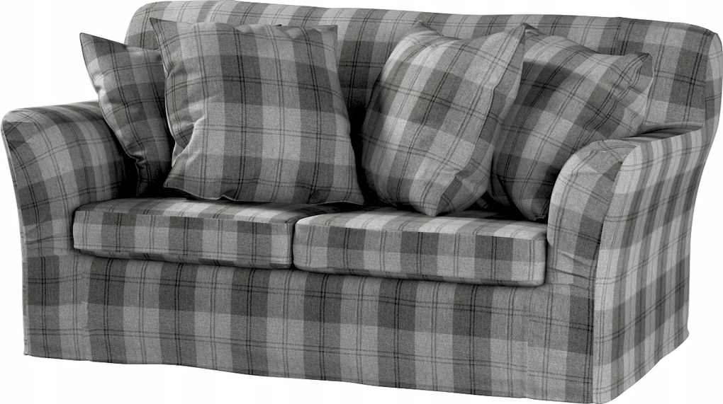 Dekoria Tomelilla 2 személyes kinyitható kanapé huzat Ikea szürke