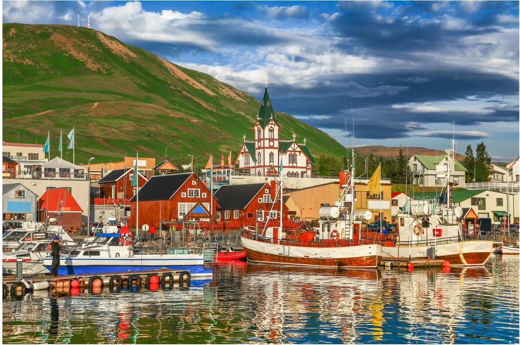 Kép - Húsavík (90x60 cm)