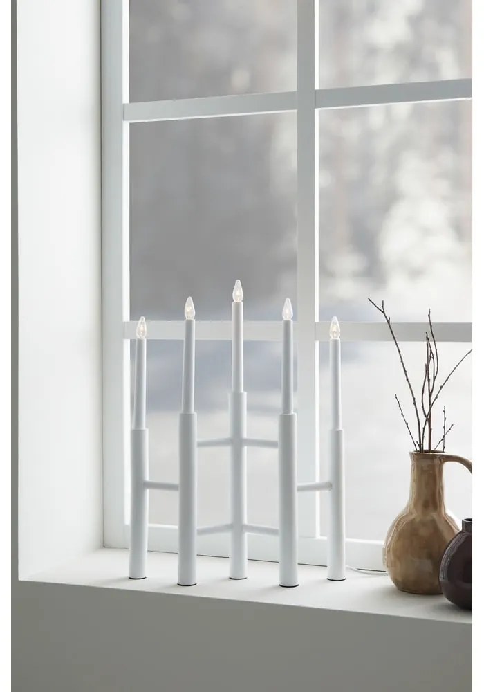 Fehér karácsonyi fénydekoráció Cassiopeia – Markslöjd