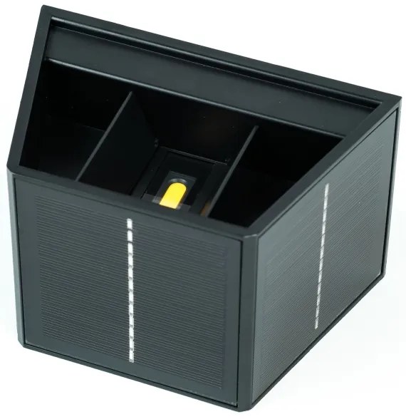 Immax 08489L - LED napelemes fali lámpa szenzorral LED/2W/5V IP54