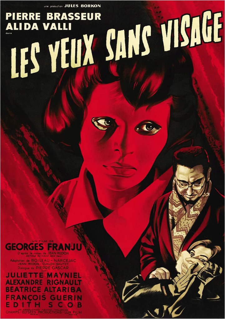 Poszter: Szemek arc nélkül Les yeux sans visage