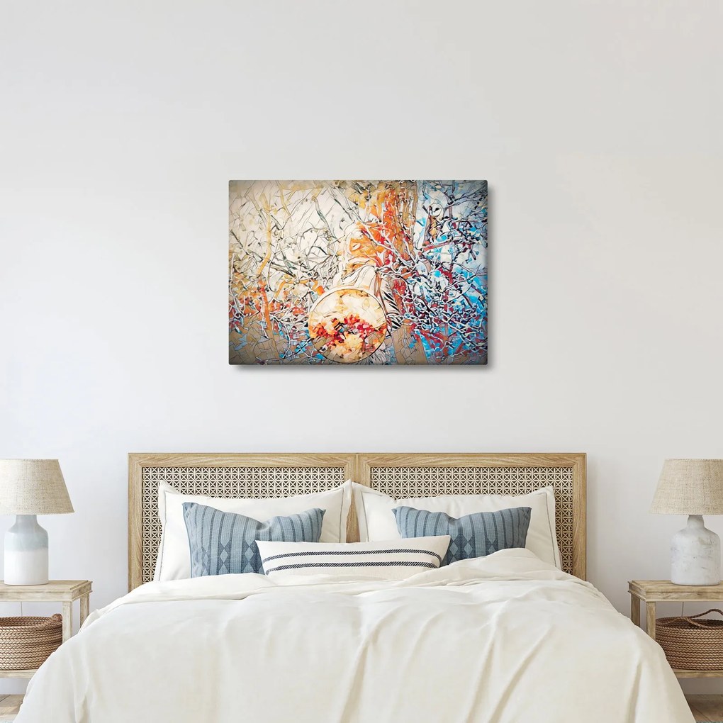 Kép - Mozaik absztrakció (70x50 cm)