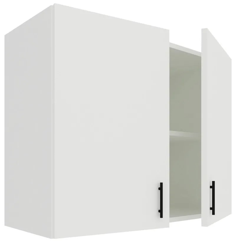 Benita 2 ajtós Felső konyhaszekrény Fehér 80x30x60 cm
