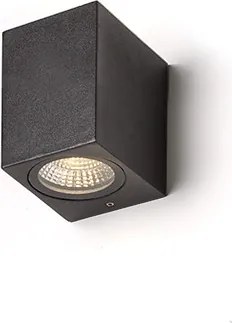 RENDL KUBI I antracitszürke 230V LED 3W 56° IP54 3000K