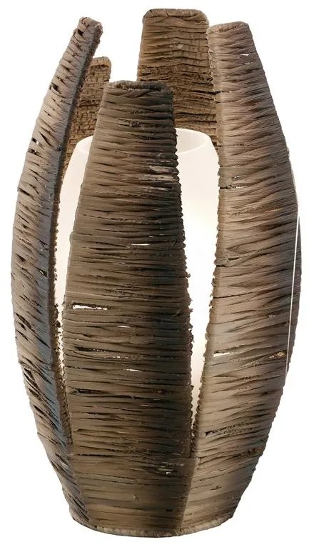 EGLO 91014 - MONGU asztali lámpa 1 x E27/60W barna