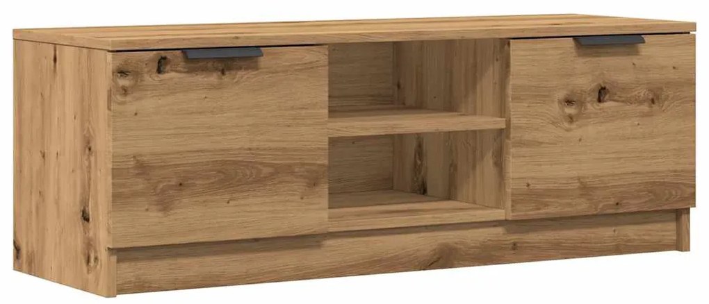 TV szekrény Artisan tölgy 102x35x36,5 cm Műanyag fa