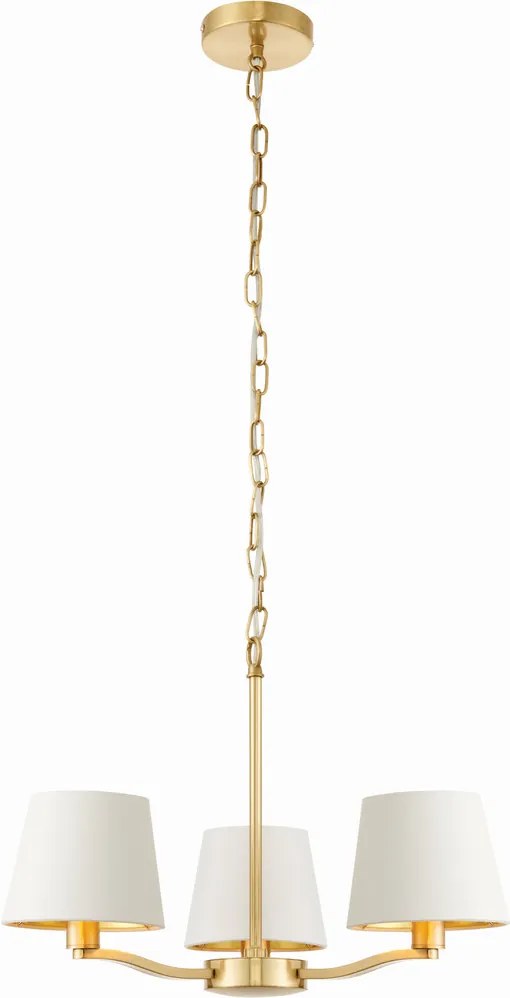 ENDON 67735 HARVEY Modern Csillár Antik Fehér, Arany E14 IP20