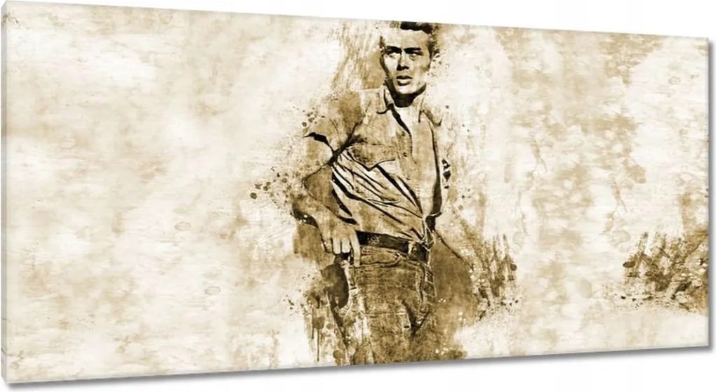 Festmények 115x55 James Dean Színész Mozi