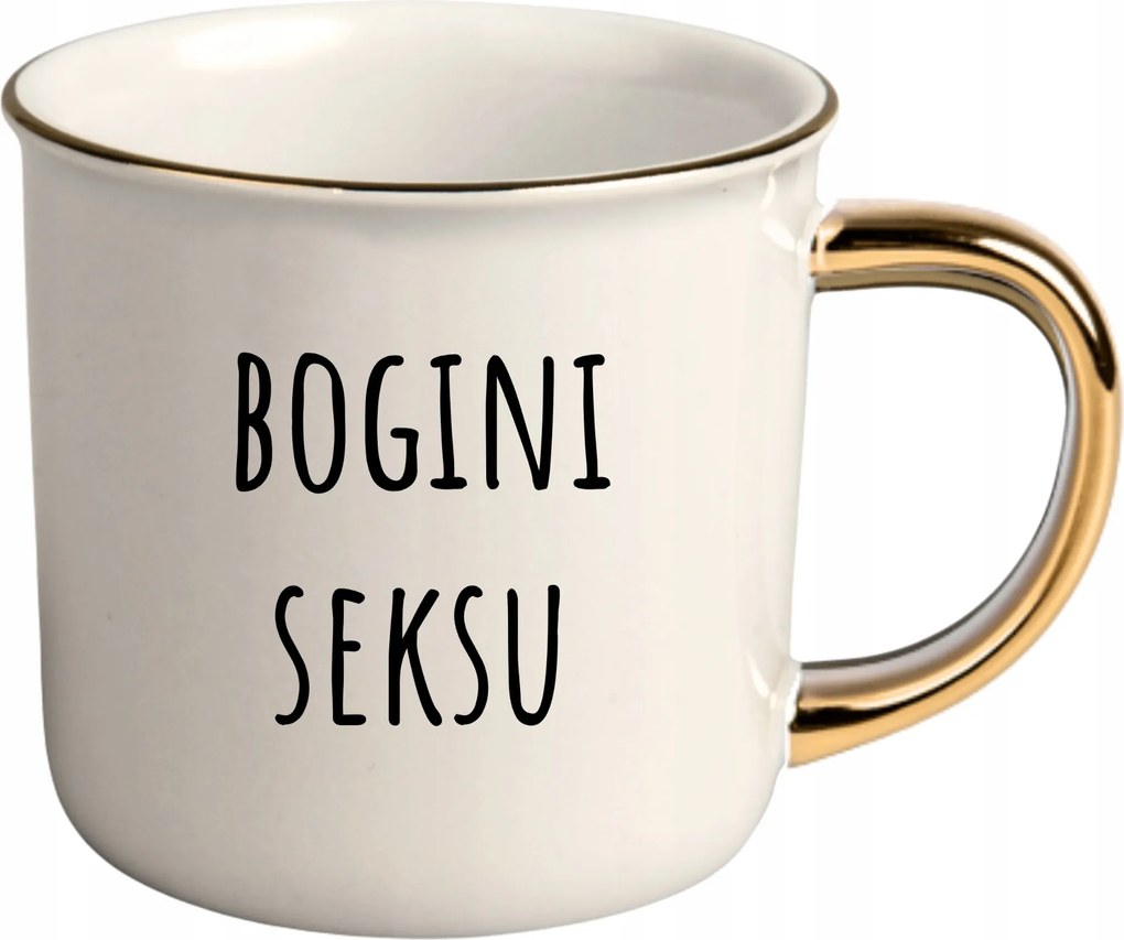 Bögre Fehér Arany Rant Ajándék Vicces Nőnap Szex Istennő