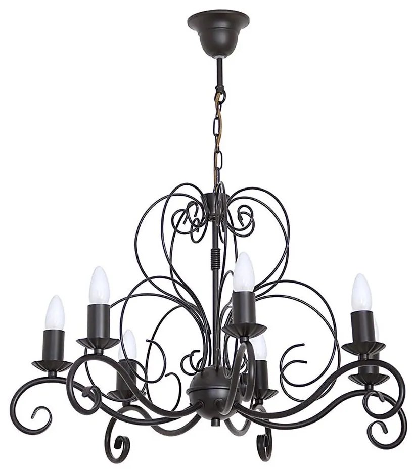 MAURO láncos csillár 7xE14/60W/230V