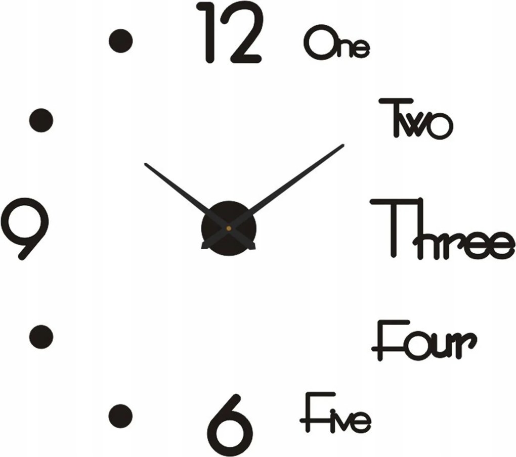 3D Diy Akril Számok A Nappaliba – Éjszakai Fény, Kreatív Dekoráció.