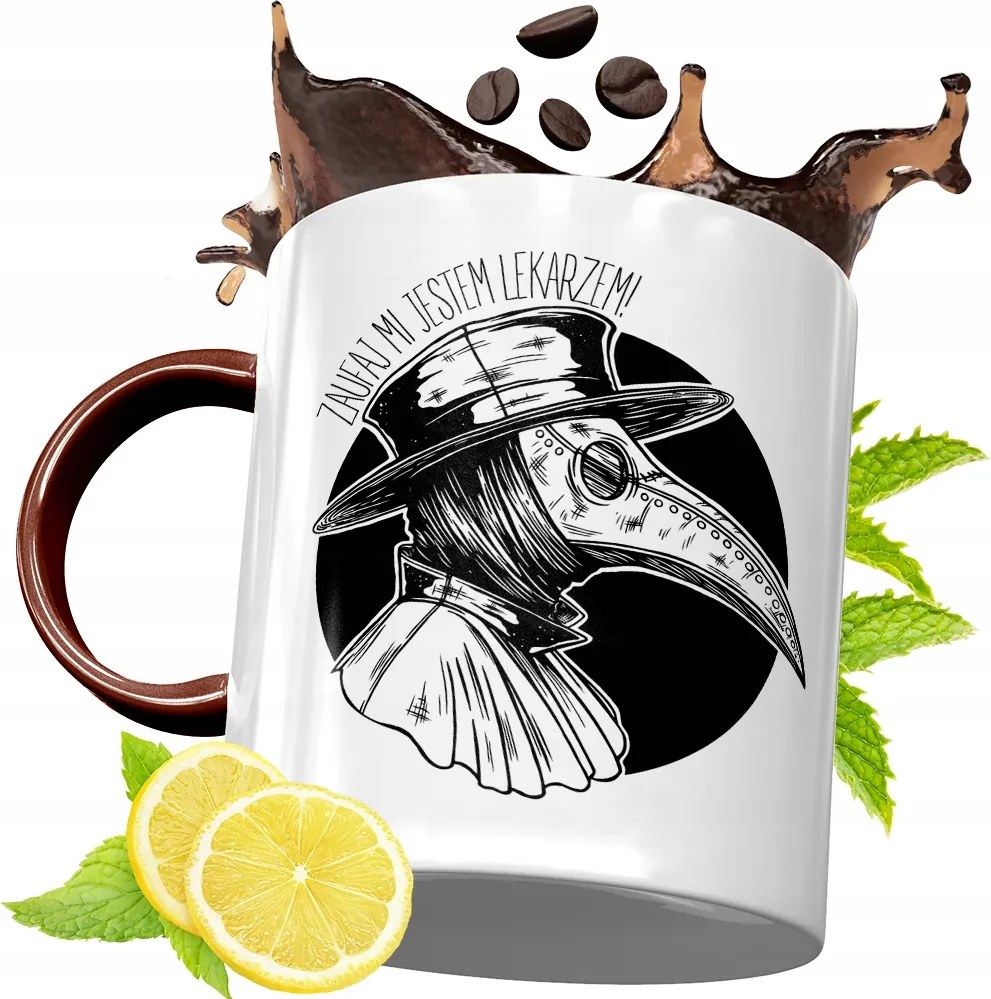 Bordó Bögre Doktornak Születésnapra Ajándék fényképes nyomattal