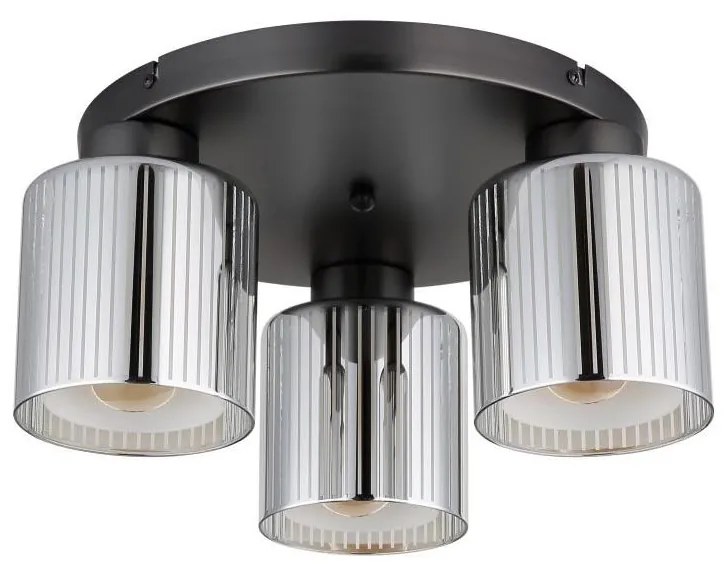 Globo 16056-3D - Mennyezeti lámpatest FELICIA 3xE27/60W/230V átm. 34,5
