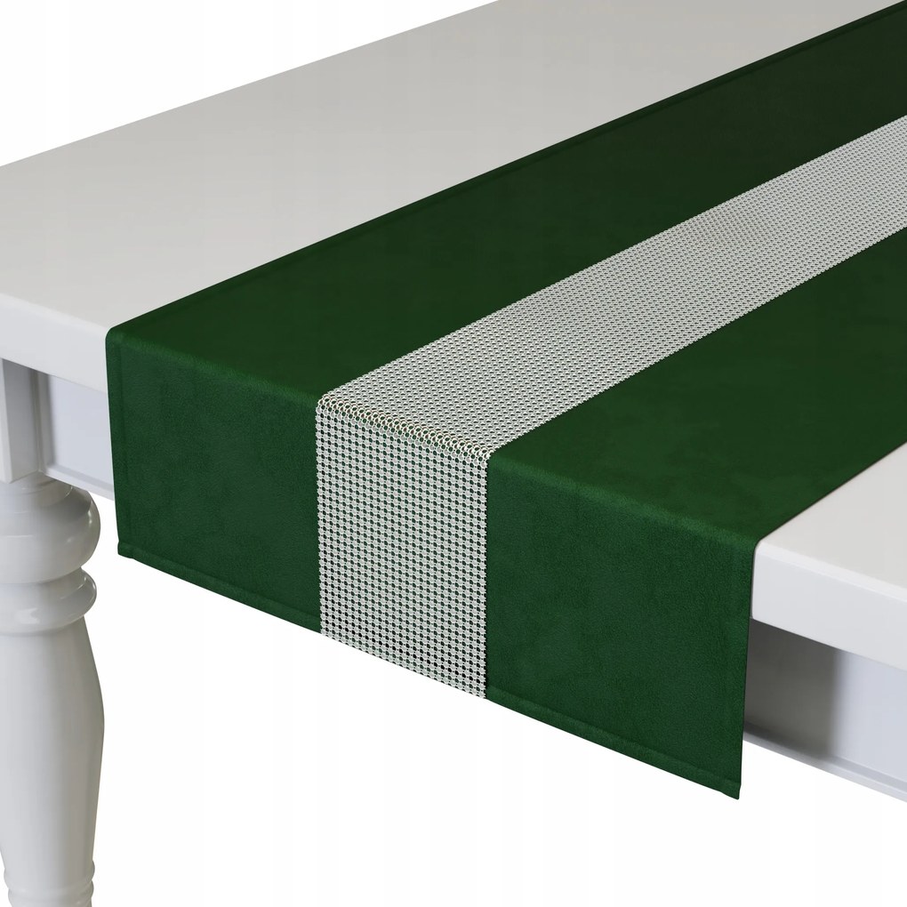 Vezúrszövet futó, cirkóniákkal, 40x200 cm, cirkóniás futók nappaliba, klasszikus stílus