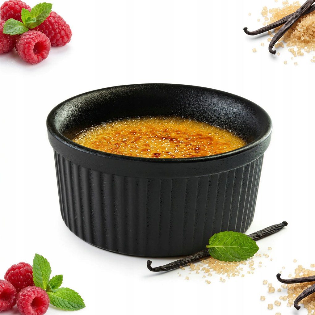 Kerámia Sütőforma Tál 10 CM Creme Brulee A Sütéshez