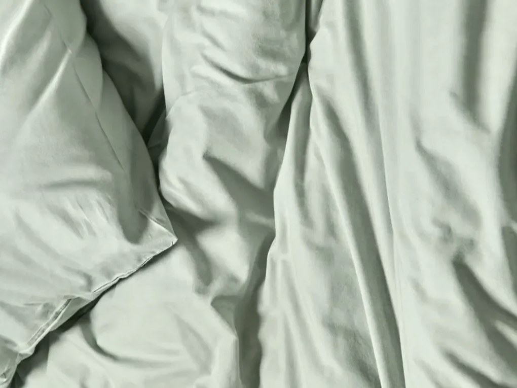 Pamut ágynemű CALMORA mentás Ágyneműhuzat mérete: 2 db 70 x 90 cm | 200 x 220 cm