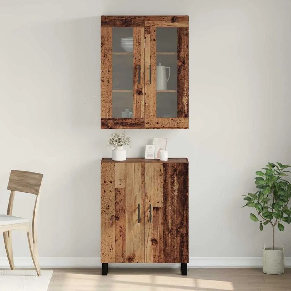 Magasfiú Falra szerelhető Régi fa 69.5 x 34 x 90 cm Faanyag