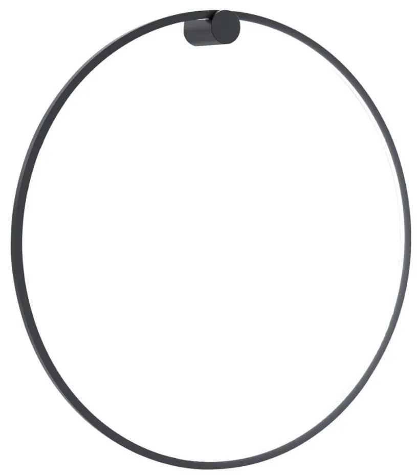 LED fali lámpa SATURNO LED/46W/230V Ø 80 cm IP44 antracit