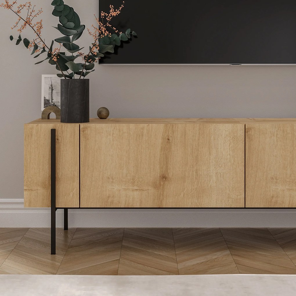 TV szekrény Herman - Sapphire Oak